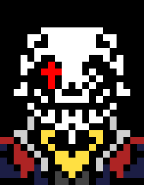 [57dac4] Basically instead of a deal, Sans actually went delusional over time, believing Chara/Frisk to be the god above all and literally becomes an "exorcist", killing everyone, believing everyone else to be a demon and that he, his brother and Frisk/Chara are the only ones left in this forsaken world. He literally crucifies Papyrus lol.