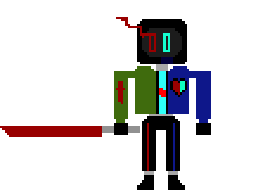 [2fcb16] Genocide!ODST: *Uses corrupted blade (Getting hit by the blade makes you turn evil) * 