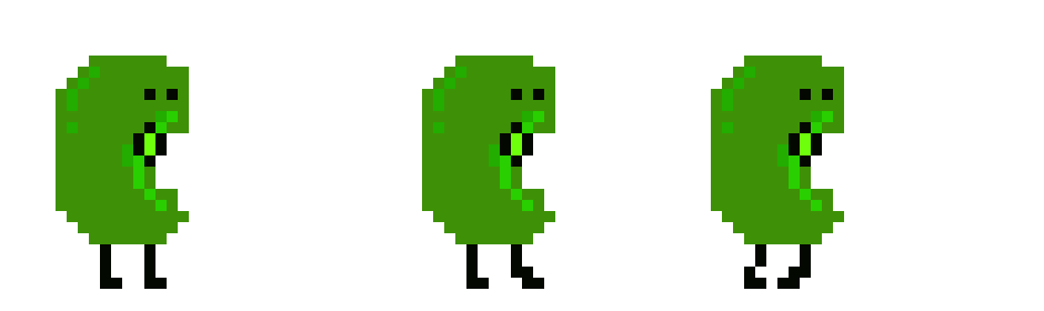 [aa2391] Pickle animation walking