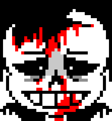 [7ce906] Friends....? I don't have friends... -Demented Sans