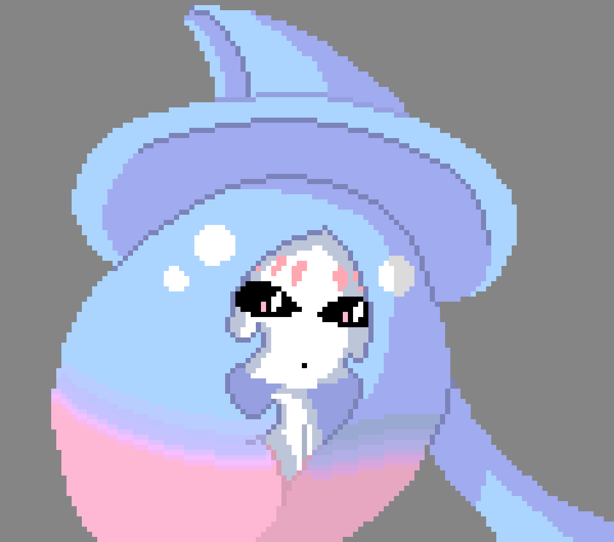 [f7c573] *hatterene walks around the cave the abra was in* -mawile