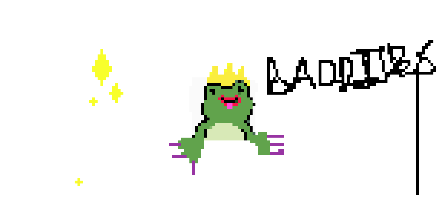 [85c139] baddie frog pixel art