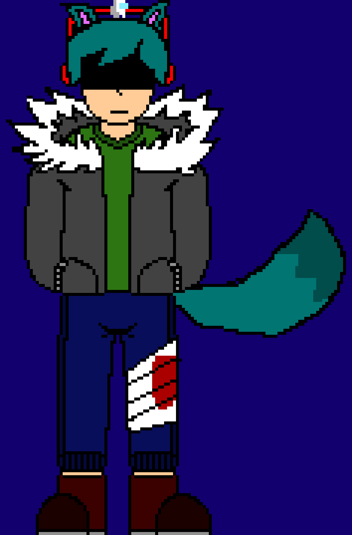 [3a33bd] (Starts blinking eyes)-Cade