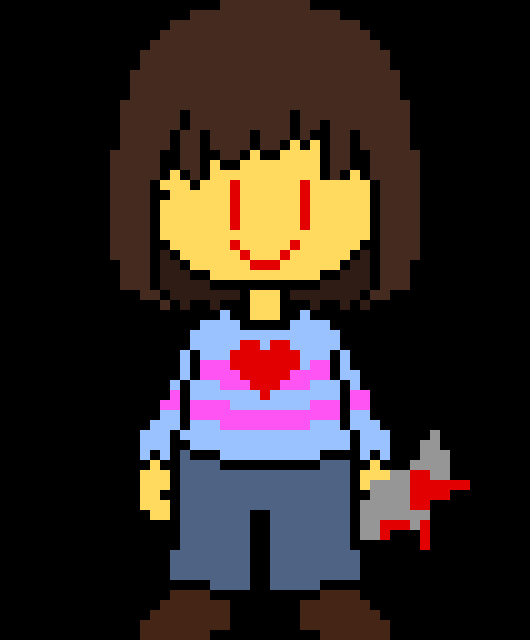 [2b9834] frisk:(slashes papyrus