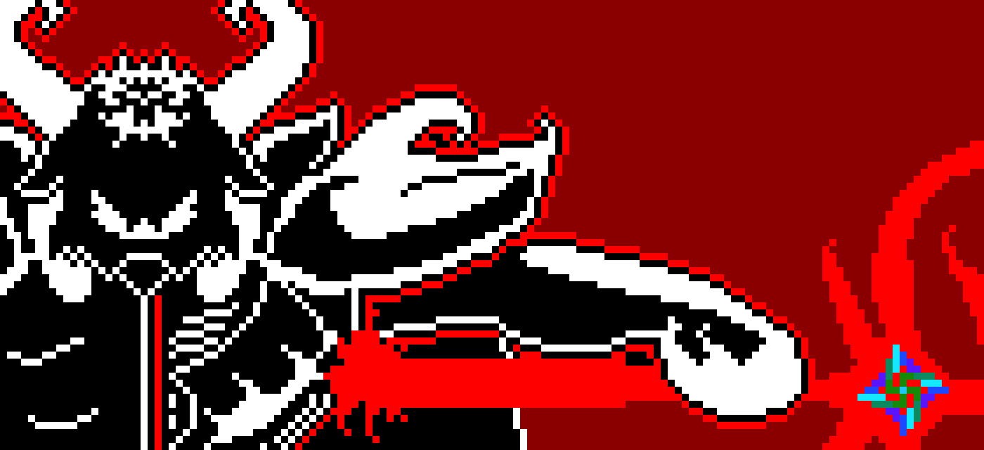 [ed44b7] Throws Trydent, blasting the gun out of selevers hand