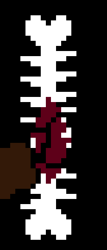 [c7b058] *atarts hitting him with a bone that has spikes on it*