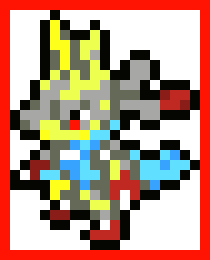[9664c4] Shiny Pixel Mega Lucario