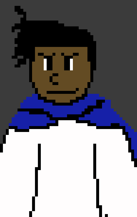 [52b2fb] "hehe...it's nice, having someone to talk to everyday, isn't it..." He half laughs. "Wonder why I can't have that..."