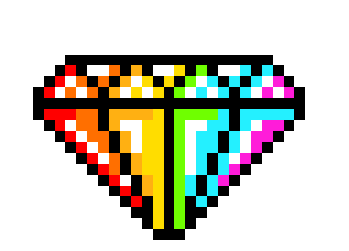 [9664c4] Rainbow Diamond