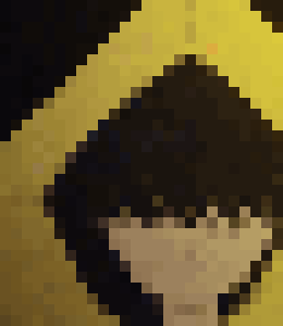 [401102] *eats the bread stick while walking away*so mono...are you just going to ignore the fact i dropped you..? i thought you would hate me.-six