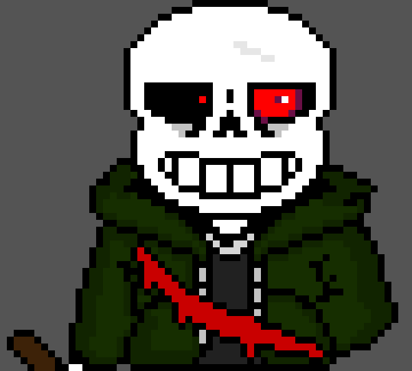 [11a9d7] -walks into an alleyway and sits down on something- -Insanity!Sans (Deteriorate)