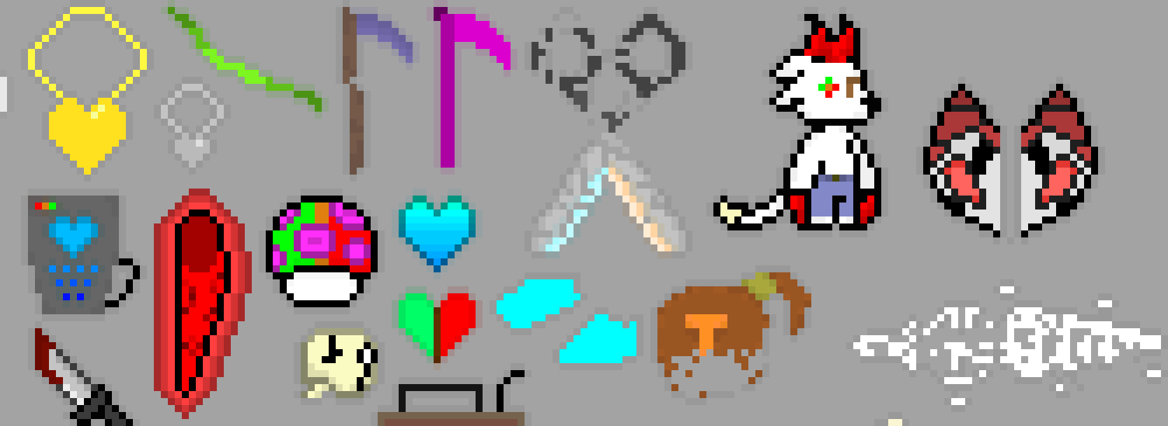 [f455be] And here, I destroyed the rest of my stuff for you.