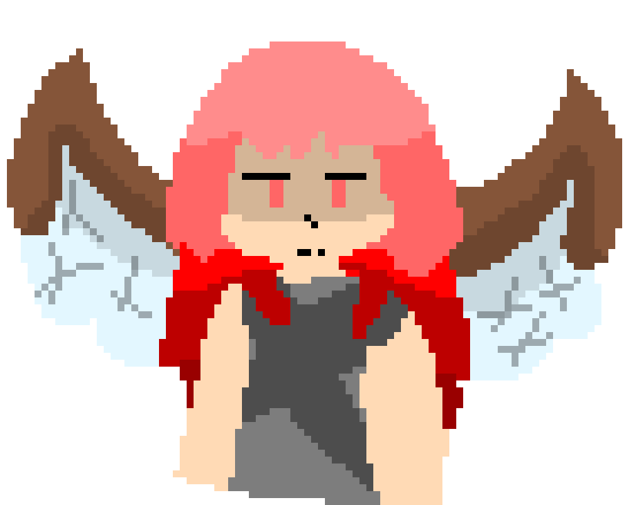 [a2471d] (let`s try this again) *sitting on a tree branch, stretching out her wings*