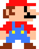 [9664c4] pixel art Mario