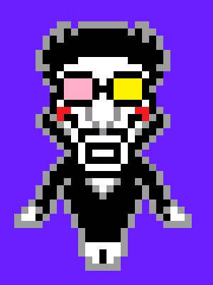 [5437d5] Spamton NEO-*Takes the Loaded Disk out and gets a new Empty Disk and transfer himselfs right as he places the disk in,and reactivating Mettaton*YES!