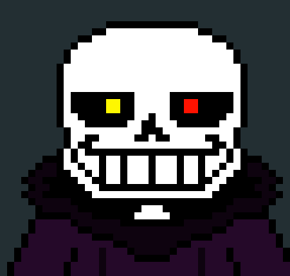 [d959ff] *comes up from the ground in snowdin* ... *walks to a house and goes inside*