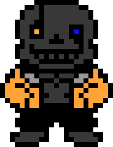 [9664c4] Sans' corrupted Sprite undertale swap edition