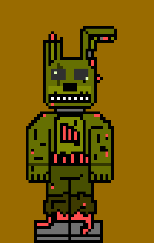 [b9de0d] I ALWAYS COME BACK! - springtrap the zombie