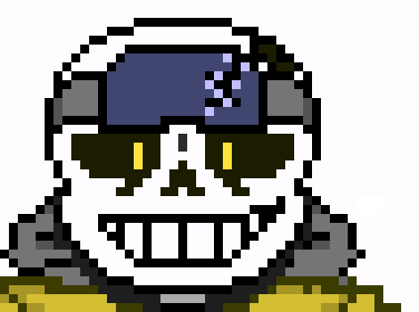 [0b51d0] What if i gave this man a gaster blaster cannon))