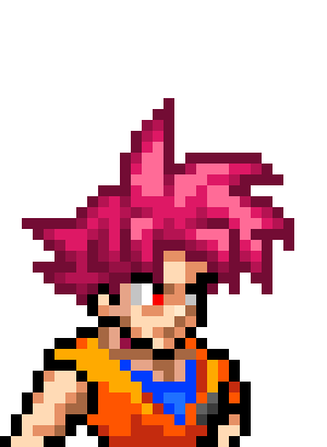 [ae85ef] Goku (Super Saiyan God)