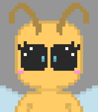 [2d73ea] EEK! *Hides under the bed* -Beelina