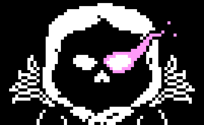 [95be89] "DIBS ON ALL THE: Undertale Battle Royal; STUFF!..." -The red fuz boi... Aka Terrie