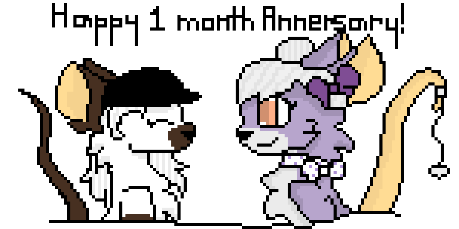 [9664c4] Happy one month! <3