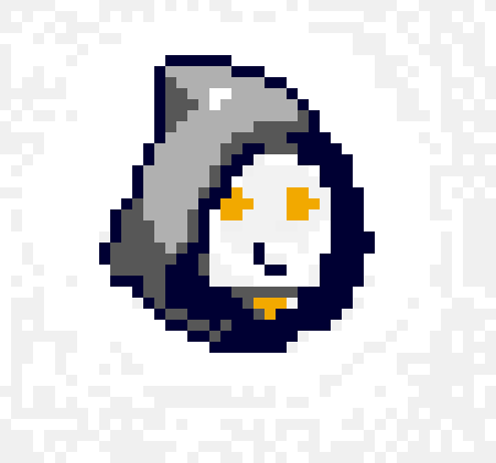 [dfb43a] Reaper Overwatch Pixel Face 