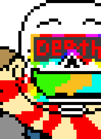 [017444] Corona virus mask- Fresh!Ink sans