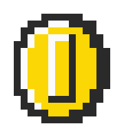 [9664c4] mario yellow coin