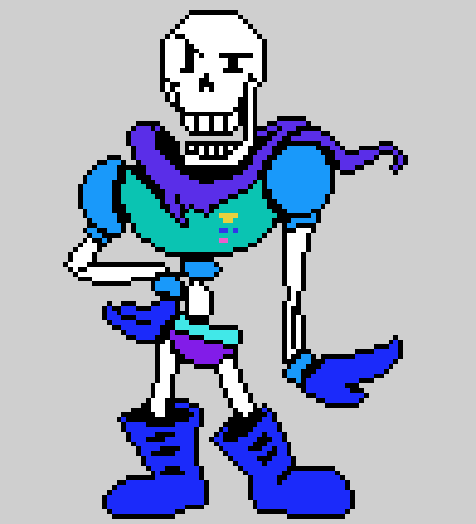 [51dcaf] Undertale Papyrus sprite