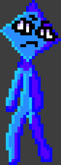 [eef2cd] Did some crazy shading on Diamond Man to make him look 3D.