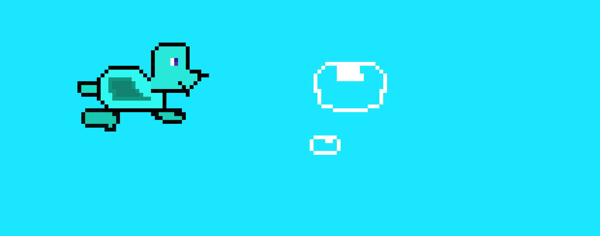 [9664c4] Swimg sea turtle