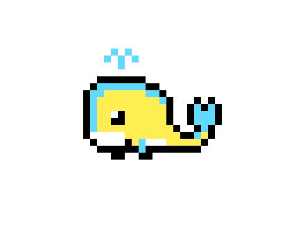 [e3be5b] Pixel Whale