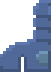 [932de8] Blue Tile Back Corner