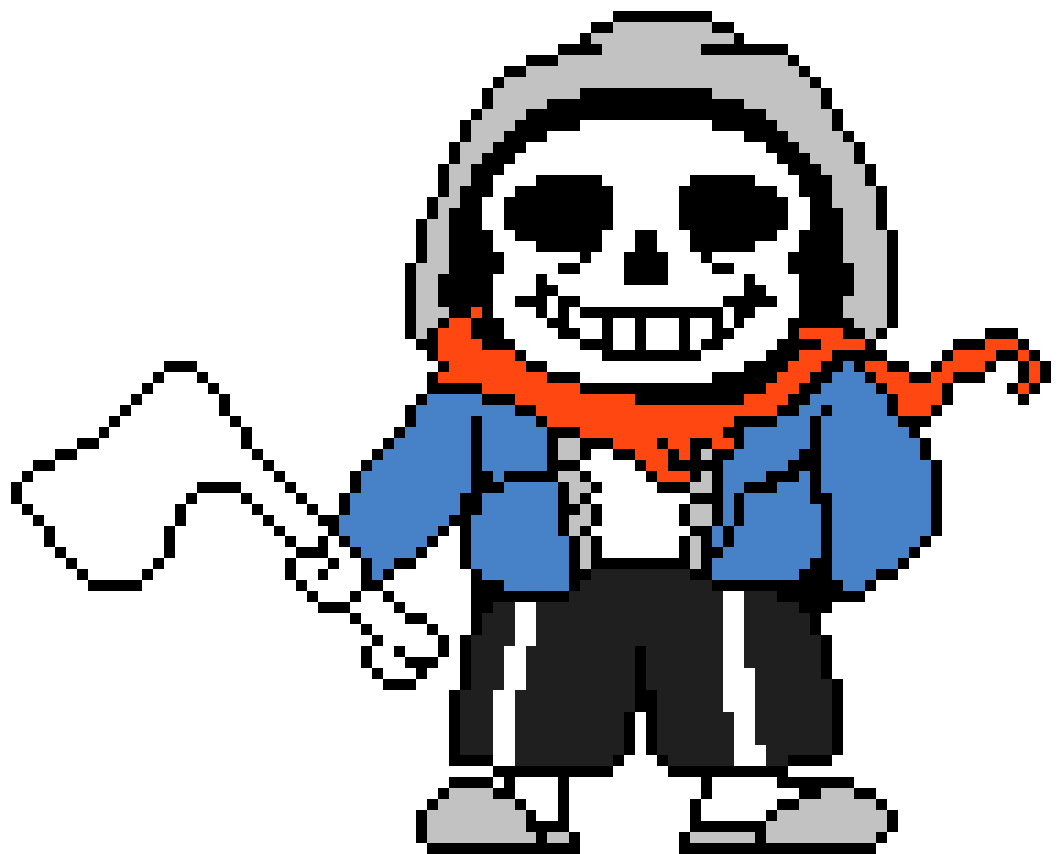 [0b6637] Undertale: The Final Battle/Disbelief Sans Phase 1 Sprite.