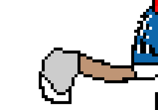 [53a360] teleports from the bone zone and uses the axe to block then throws a sharp bone at ian *