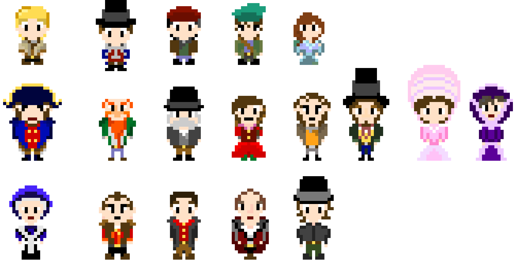 [9664c4] Oliver Twist Pixel Art