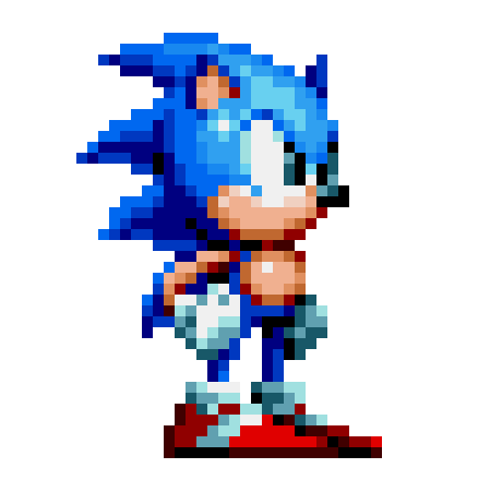 [3e3928] Sonic Mania Sonic Sprite