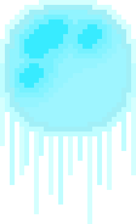 [9664c4] a ball of ice/water...