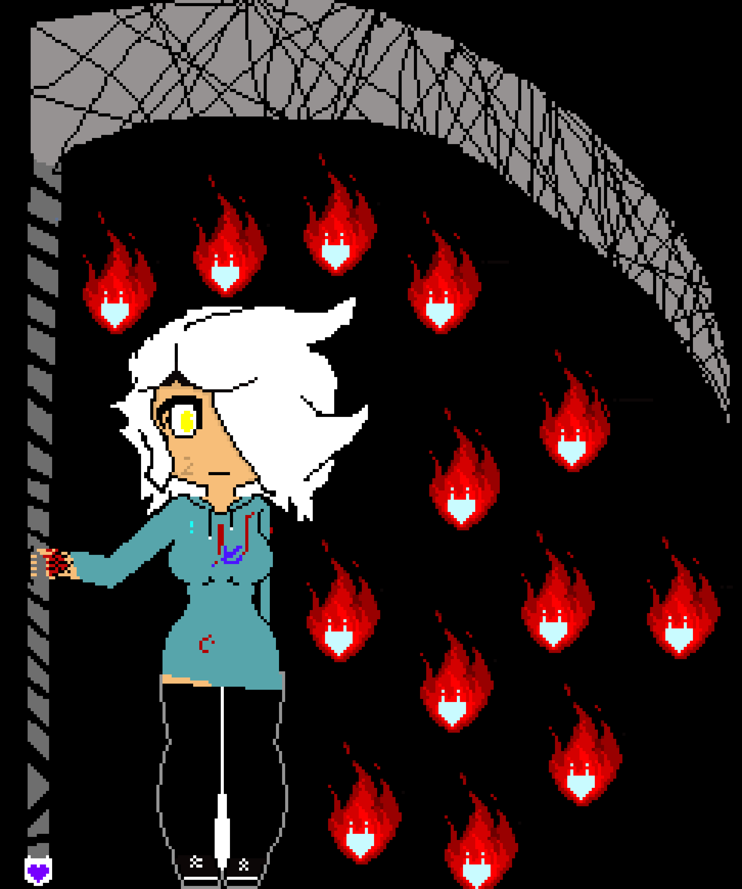 [b08f0e] ive now updated her a LOT from the last time and id say it looks a lil better, gotta remake the fire at somepoint though and prob the scythe a tiny bit-Ash