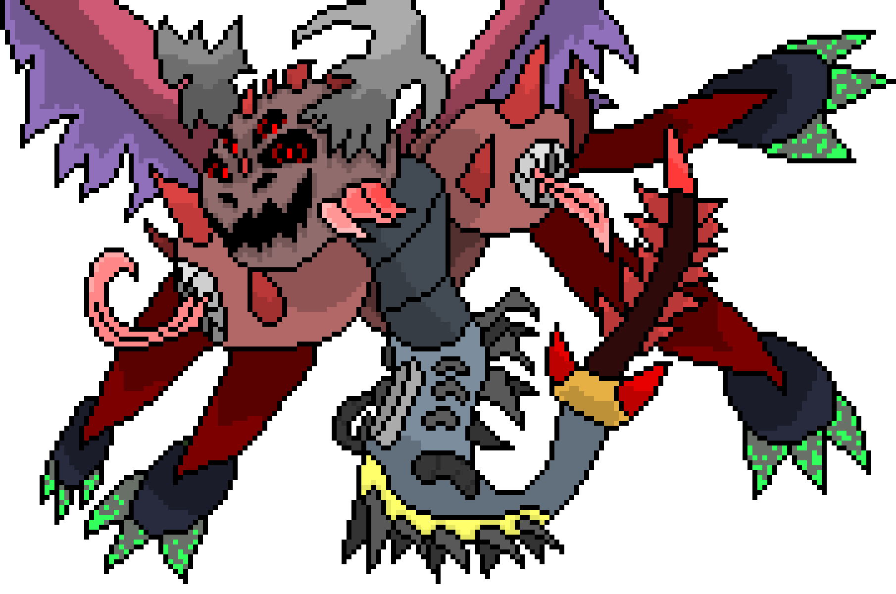 [a2471d] *https://www.youtube.com/watch?v=vE5uEesakTU plays* *it counterattacks with primal force, a high-damage physical move boosted by its guards*