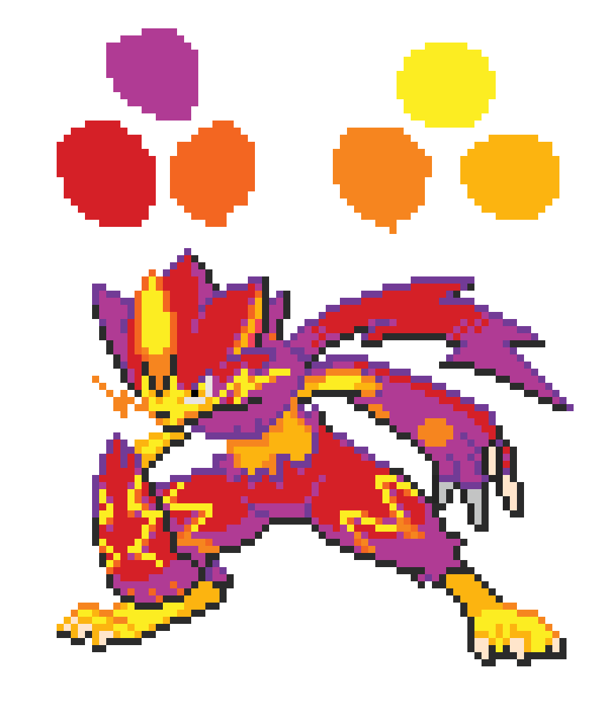 [5f4b49] zeraora recolor