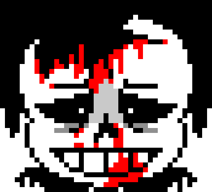 [7ce906] *(He'd teleport on top of a tree.) ... -Demented Sans