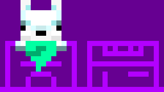 [5b2f3e] the art had dorri on top of furnace, probably cooking some chicken for him, which was next to a crafting table shown here.