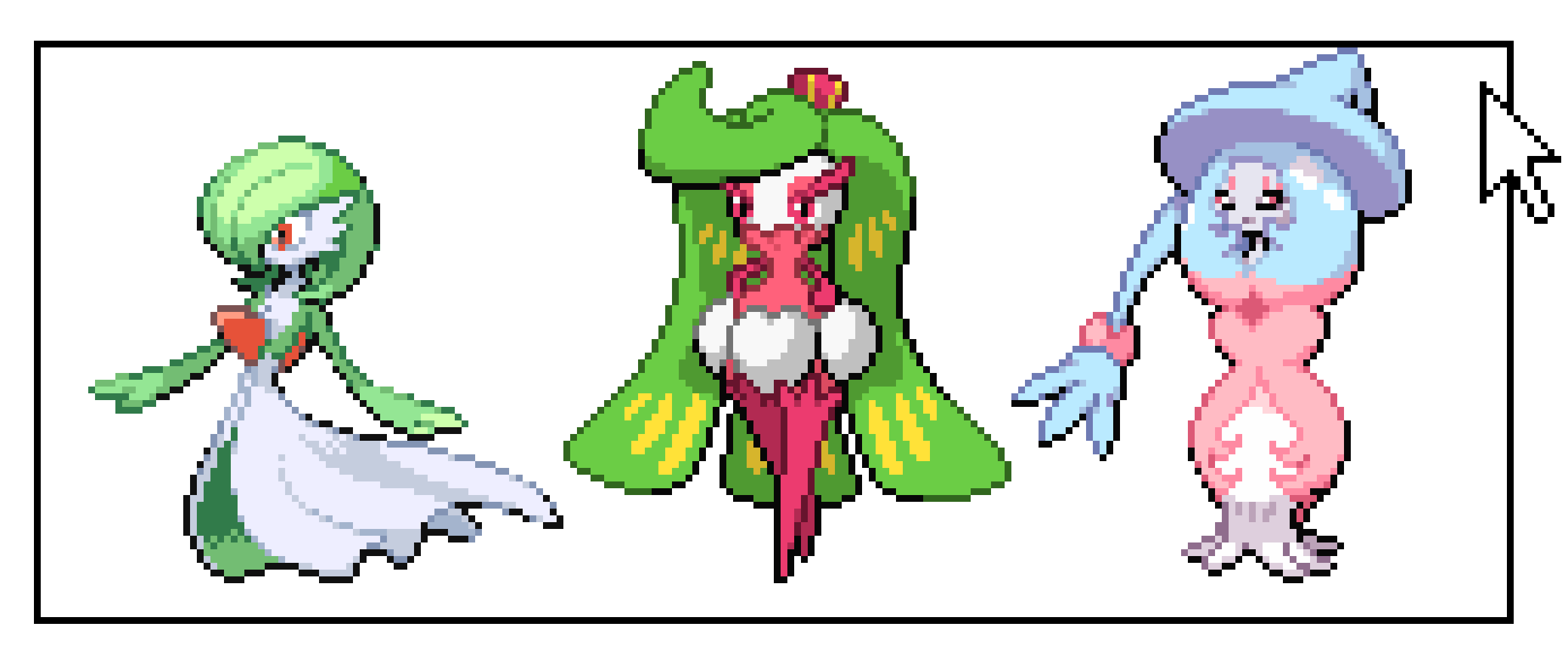 [bc68b7] **casually expands the size of the cursor** *the trio gets dragged into the party because logic*