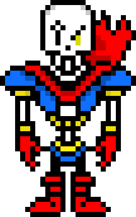 [9664c4] Disbelief!Papyrus (Phase 3) Overworld.