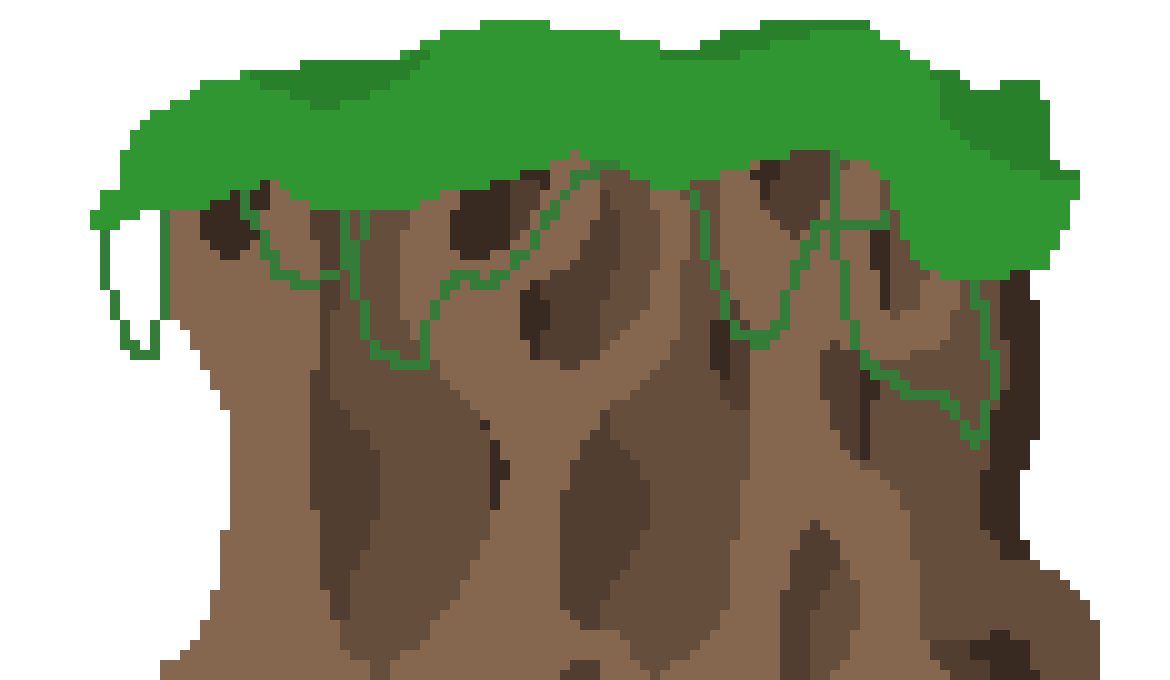 [77f3aa] Forest wall