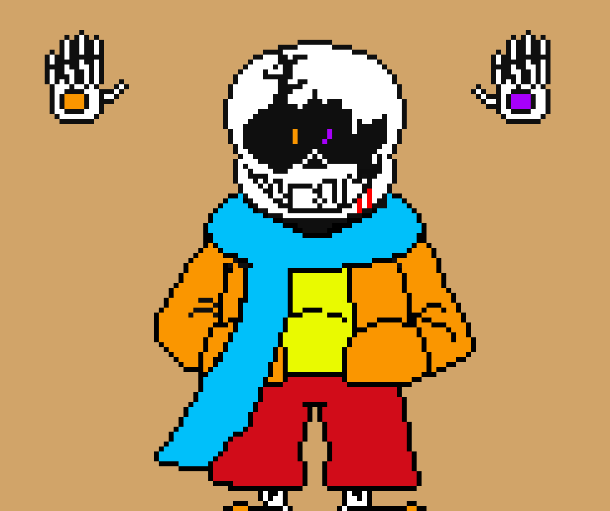 [2b9834] the huge hand lets him go and a huge orange forcefeild surrounda tim and blase)welp  you can go first-blaze/shadow