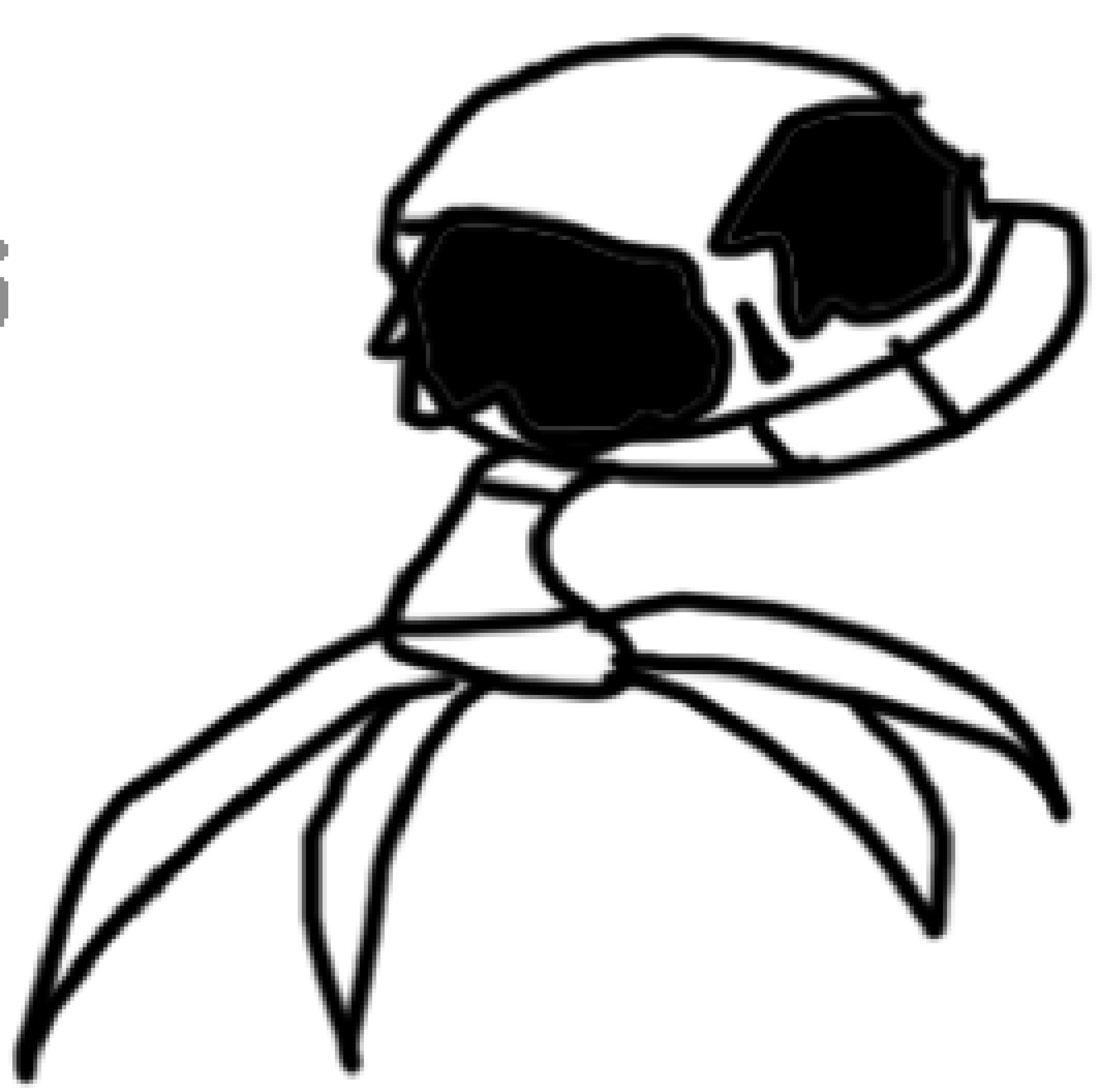 [a2ce44] Only time I'm making a Sans AU. Name's Parasite and is basically a version of Sans from a pirated copy of Undertale (in his universe, actually pirating ut won't give you this guy)